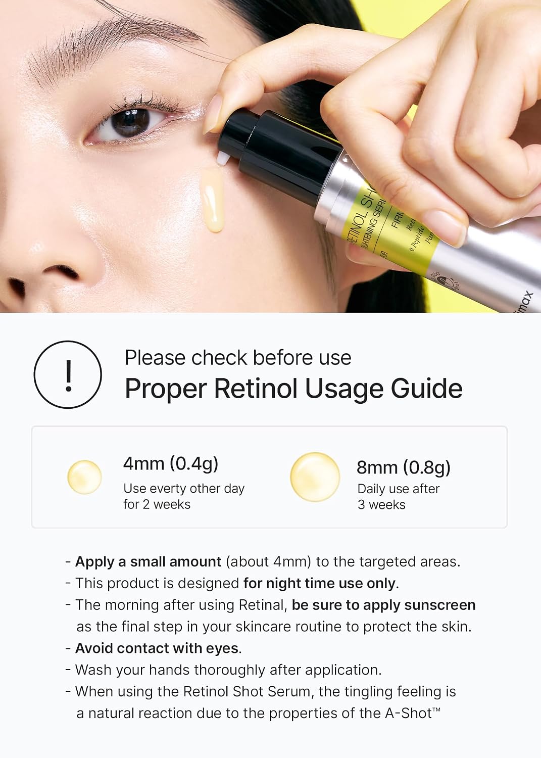 celimax The Vita A Retinol Shot Suero Tensor | con retinol puro de...