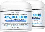 Ebanel Crema de urea 40% más ácido salicílico 2%, crema de pies par...