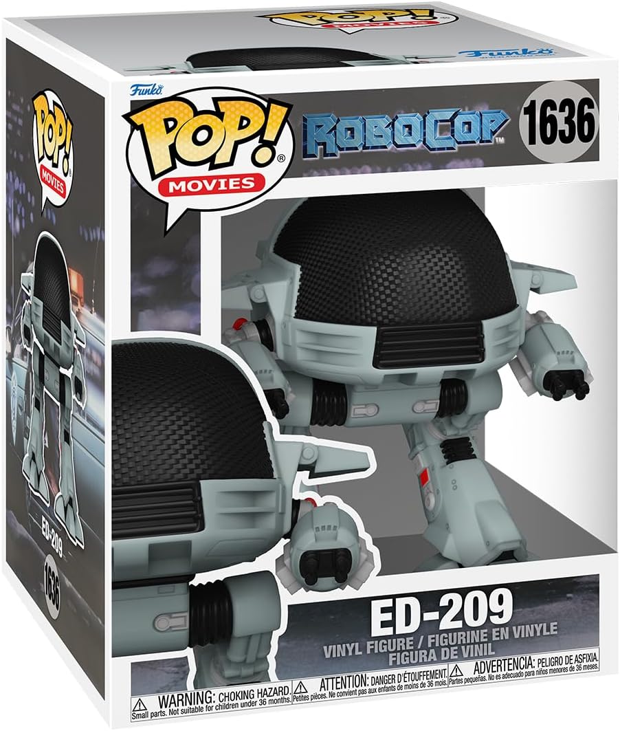 Funko POP! Super: Robocop - ED-209\u200B - Figura de vinilo colecci...