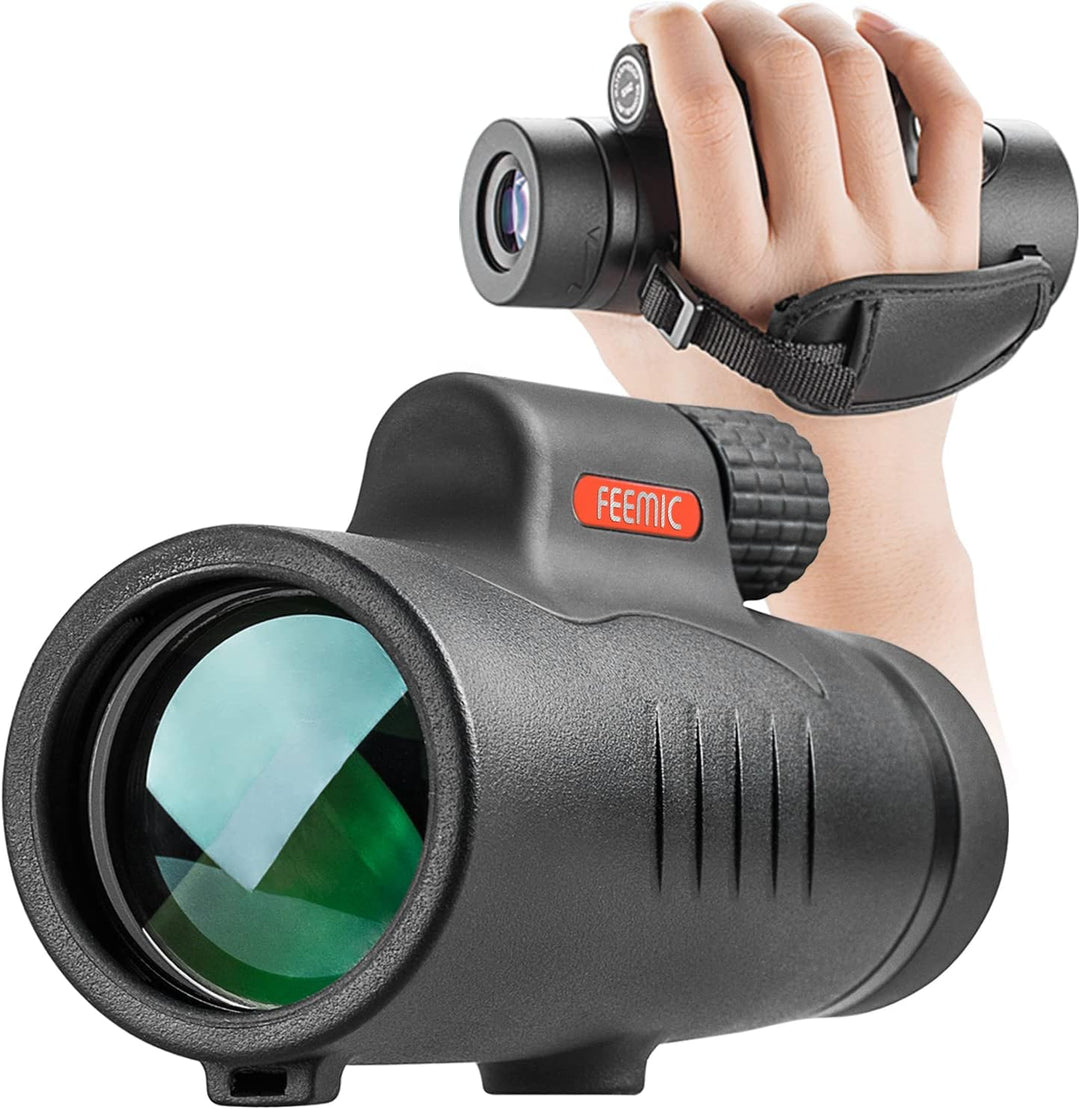 FEEMIC Telescopio monocular de alta potencia con visión de