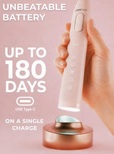 SMILE NOVA Sonic Lux™ Cepillo de dientes eléctrico rosa para adulto...