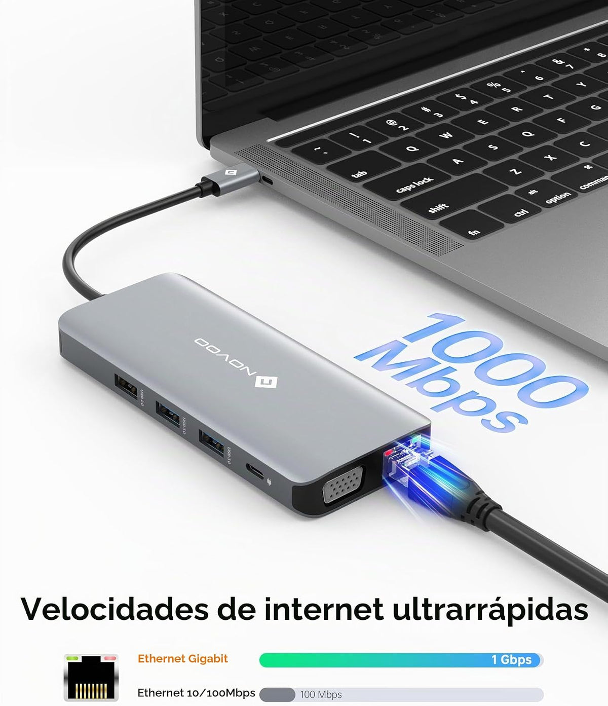NOVOO, NHM11D-111S2, hub USB