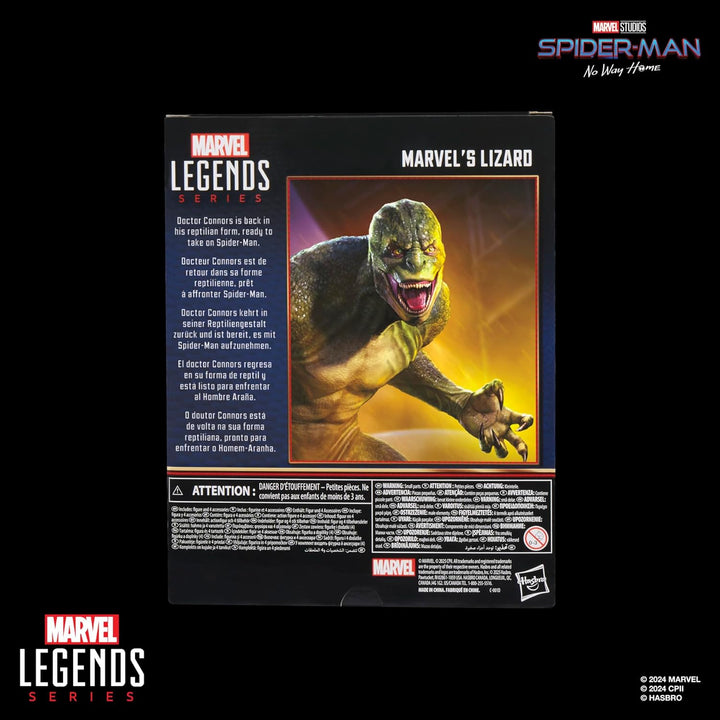 Marvel Legends Series Lizard Spider-Man No Way Home Deluxe