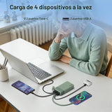 NOBIS Cargador portátil de 20000 mAh, batería de 45 W, carga rápida...