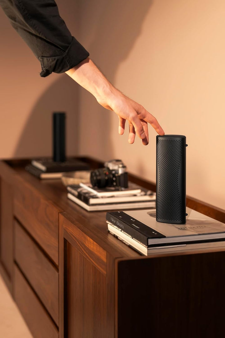 KEF Muo Altavoz portátil de alta fidelidad (negro medianoche)