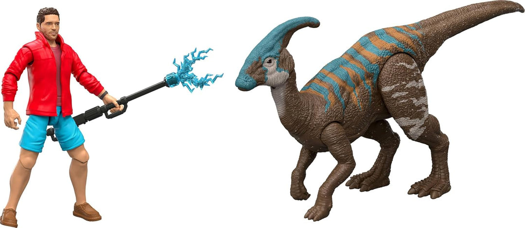 Mattel Jurassic World Rebirth Paquete de Figuras de Humano