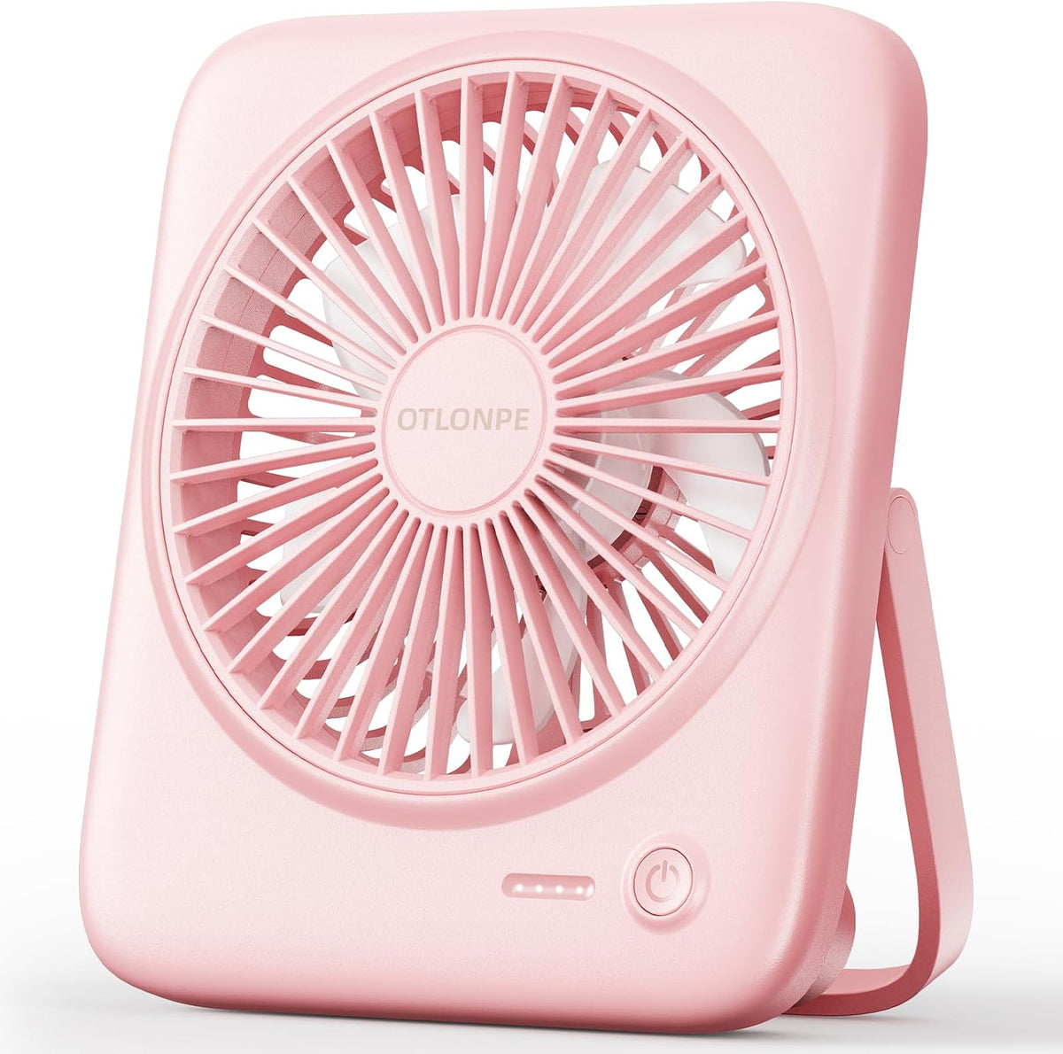 Otlonpe Ventilador de escritorio portátil personal, pequeño ventila...