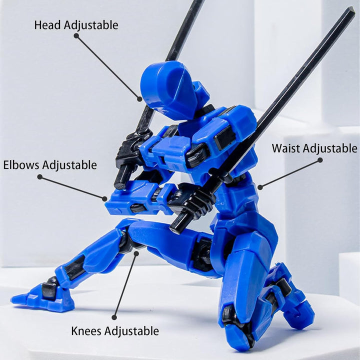 EIMONEY 7 Piezas Ensamblaje Completado Figura de Acción T-13 Impres...