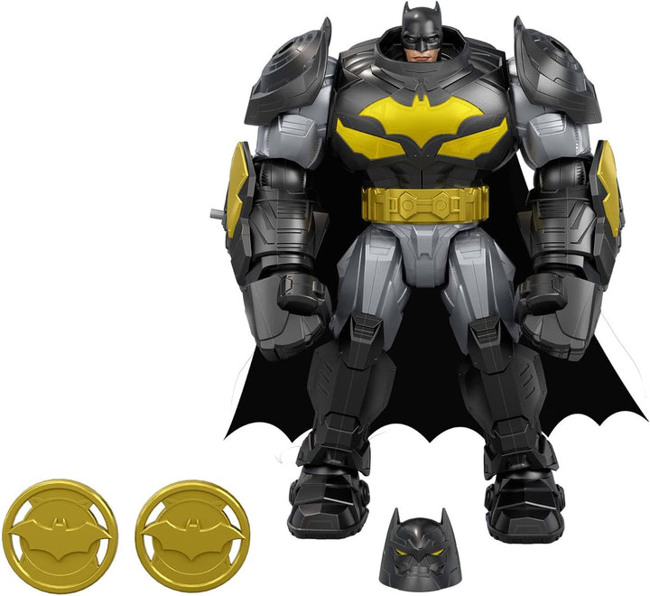Mattel DC Premier - Figura de acción de Batman blindada de gran tam...