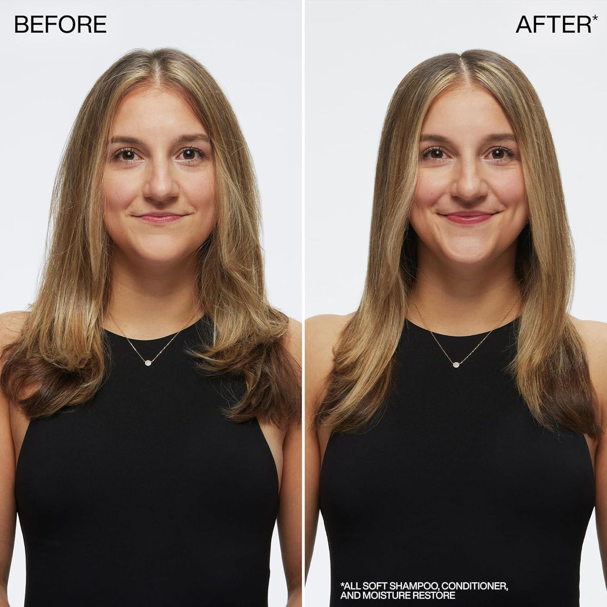 Redken All Soft Shampoo - Hidrata y nutre el cabello seco y quebrad...