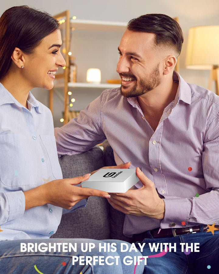 GAOCHALE AirTag - Cartera para hombre con tecnología RFID, tarjeter...
