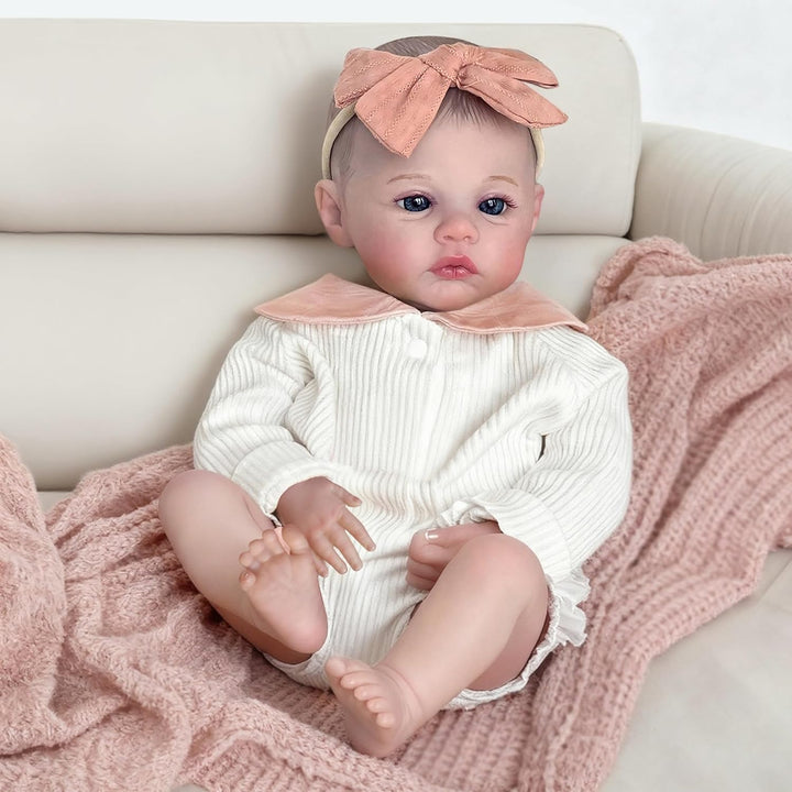 FOCKOF Muñecas de bebé realistas Reborn de 18 pulgadas, muñecas de...