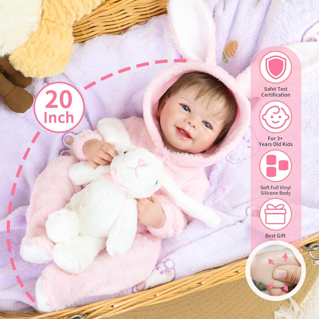 Babeviimt Muñecas Reborn realistas de bebé \u2014 Muñeca de bebé re...