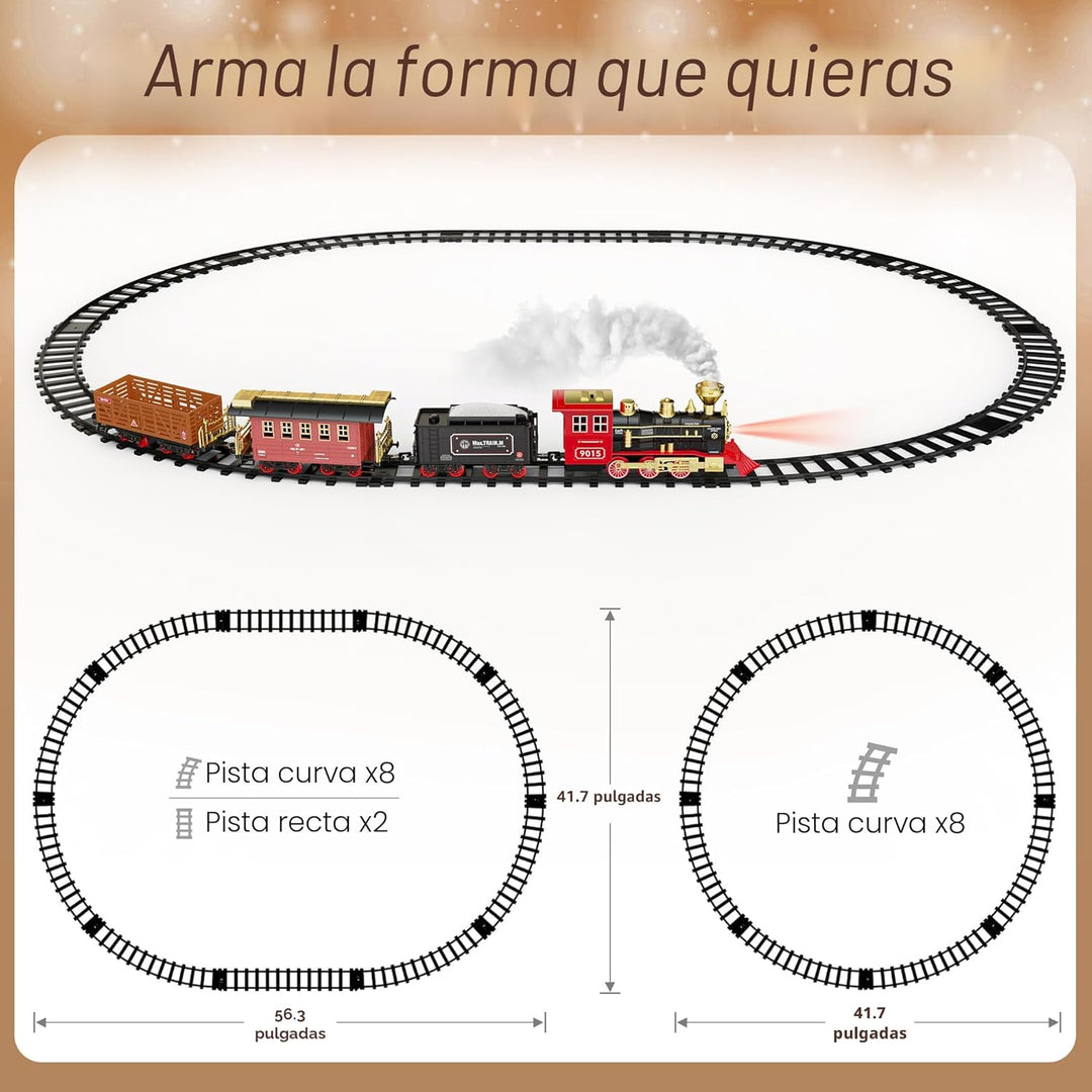 Hot Bee Juego de tren \u2013 Juguetes de tren con control remoto pa...