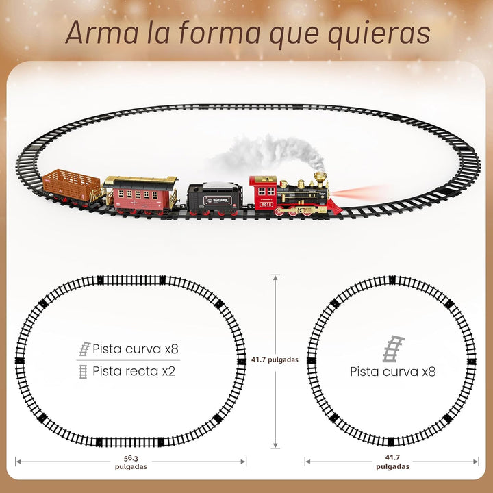 Hot Bee Juego de tren \u2013 Juguetes de tren con control remoto pa...