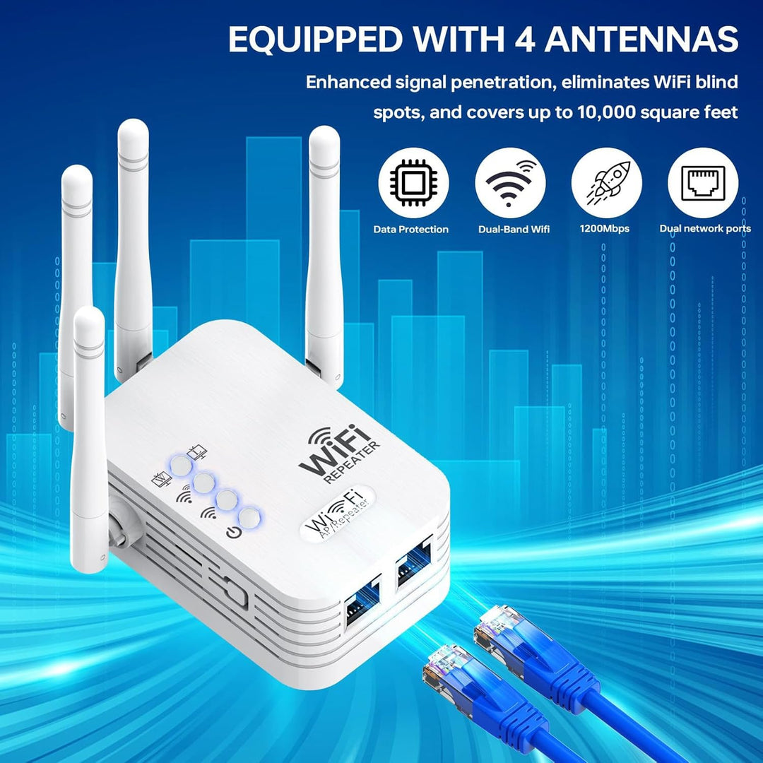 Extensor WiFi extensores WiFi amplificador de señal para