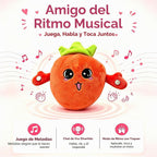 Juguetes sensoriales musicales, juego interactivo de juguetes de peluche