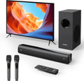 Barra de sonido para Smart TV,Barra de sonido 2.1CH con subwoofer,Máquina