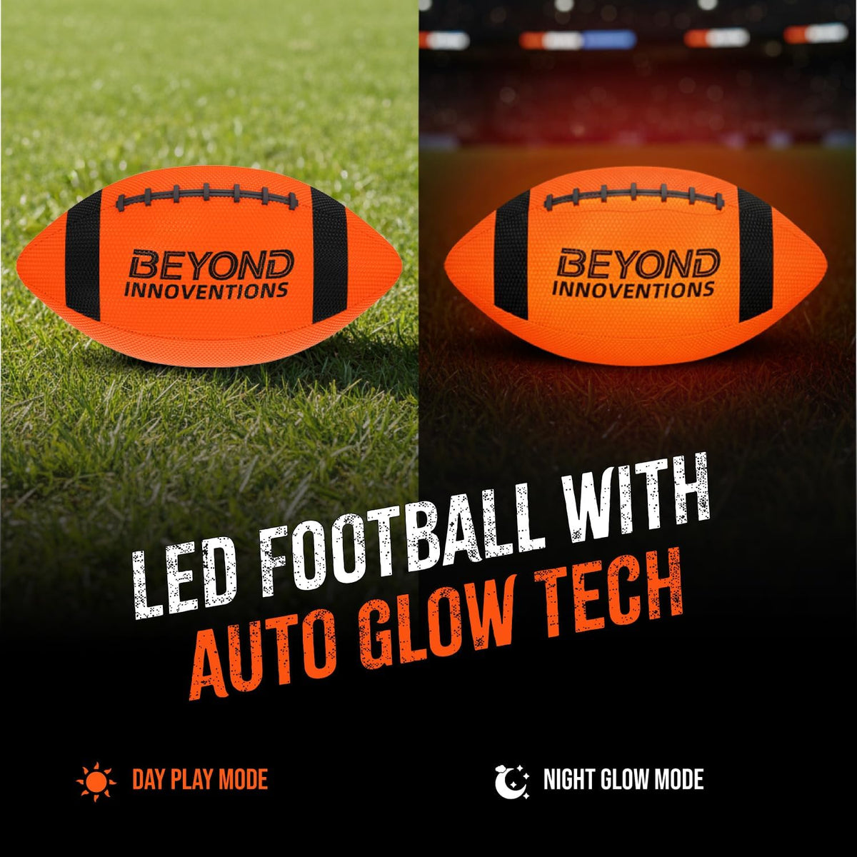 Fútbol iluminado tamaño 6 – Fútbol LED que brilla en la oscuridad para