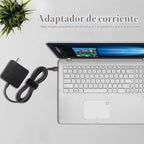 Adaptador de corriente USB C compatible con HP - 65 W y 45 W, soporta Spectre x360, Elite x2, Envy x360 y más