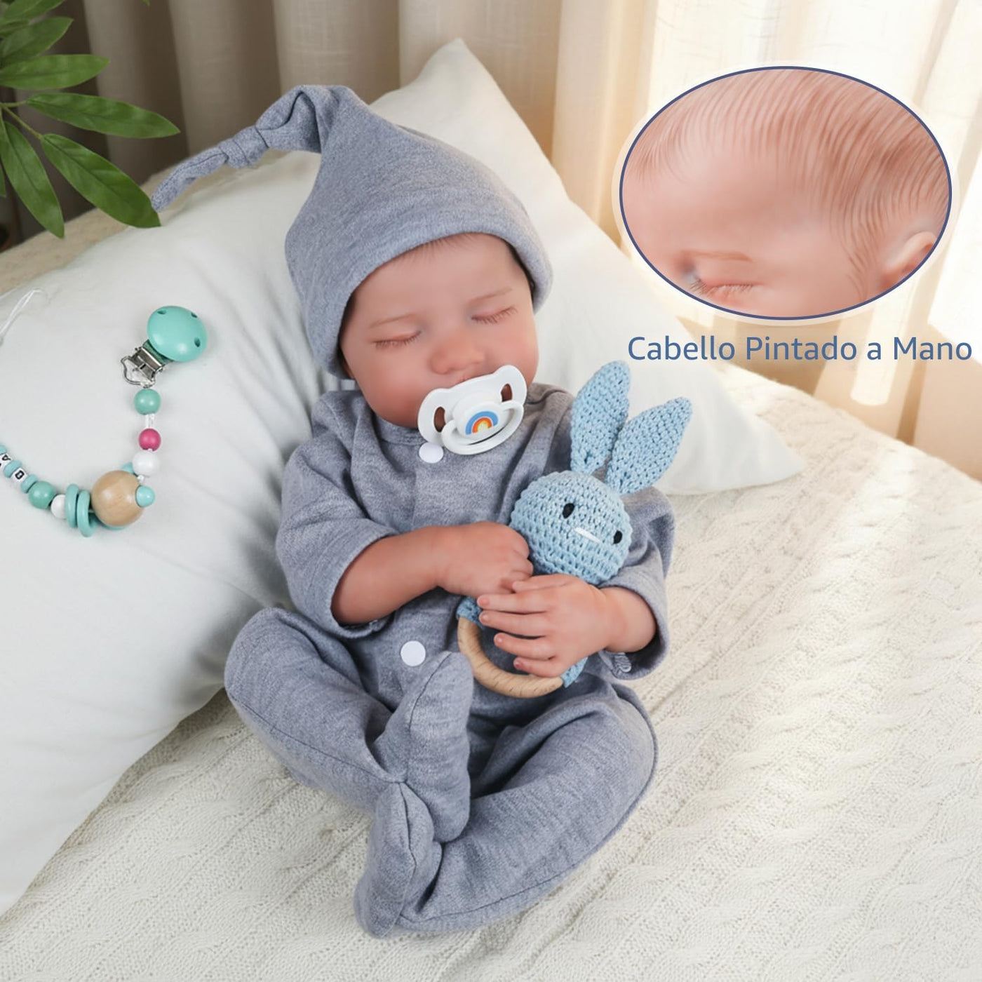 WOOROY Muñecas realistas de bebé Reborn \u2013 Cuerpo de vinilo com...