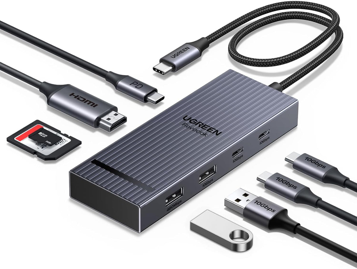 UGREEN, 75027, hub USB, alimentado