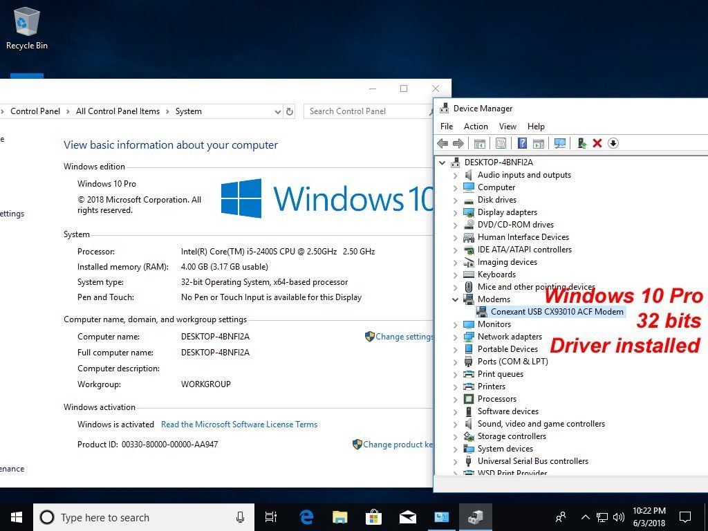 Módem de datos de fax con marcación externa USB 56K