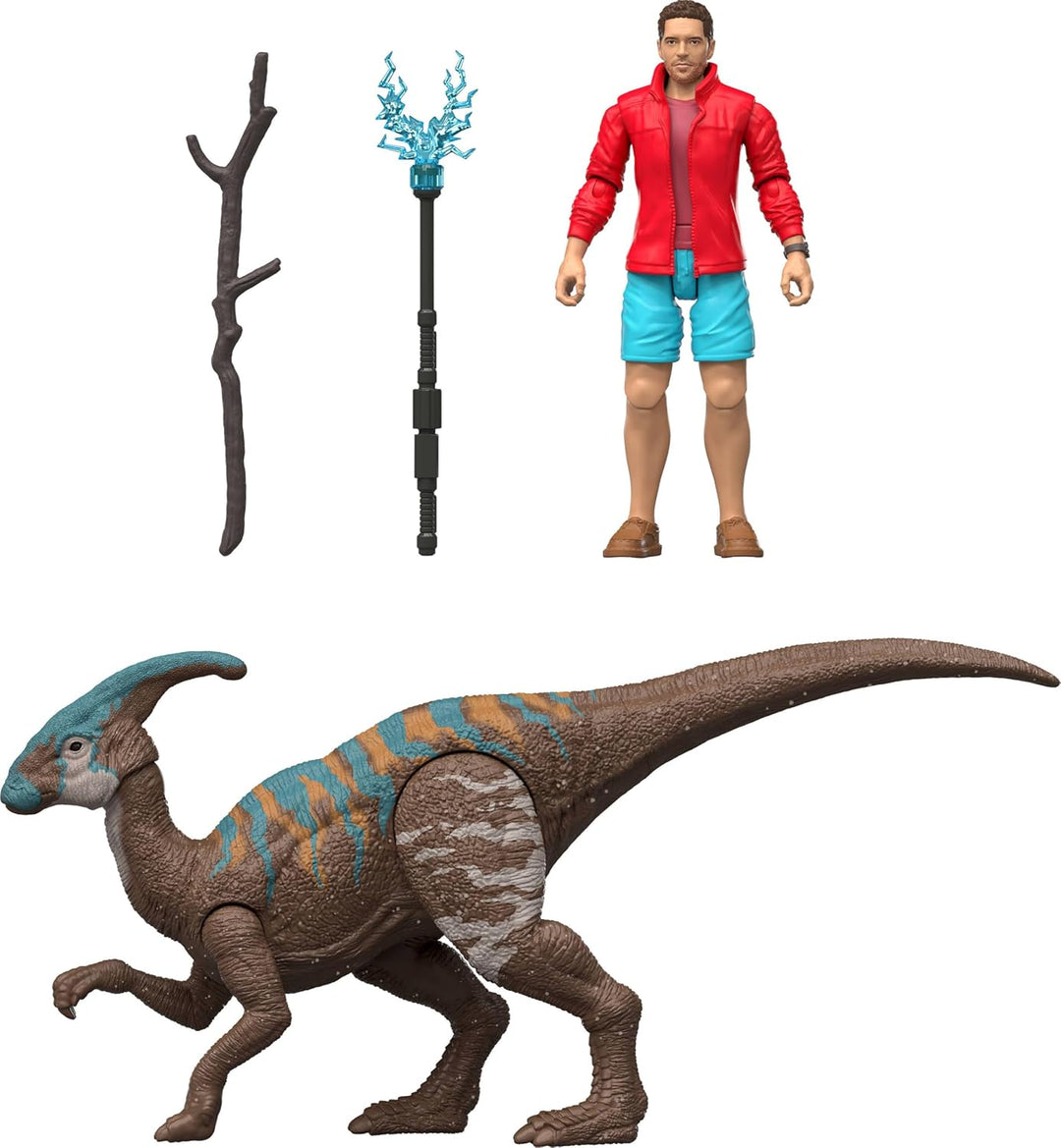 Mattel Jurassic World Rebirth Paquete de Figuras de Humano