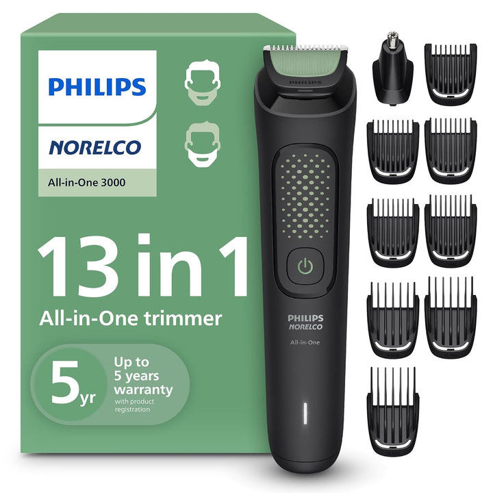 Philips Norelco All-in-One Serie 3000 13 en 1 Recortador, Estilista...