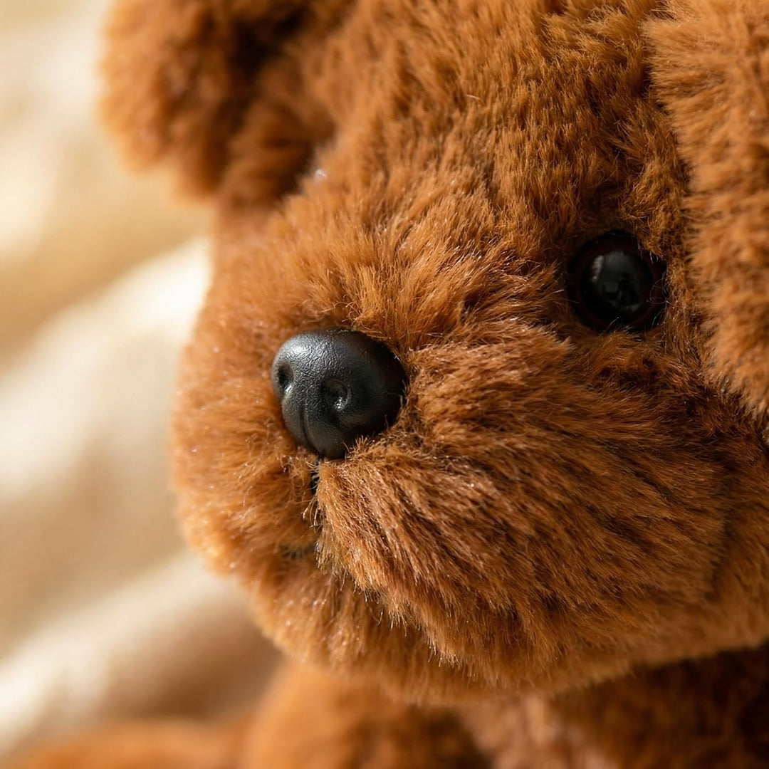 WEIGEDU Chocolate Labs Labrador - Animales de peluche, cachorros de...