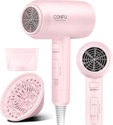 Secador de pelo con difusor, secador de pelo CONFU para mujeres, se...