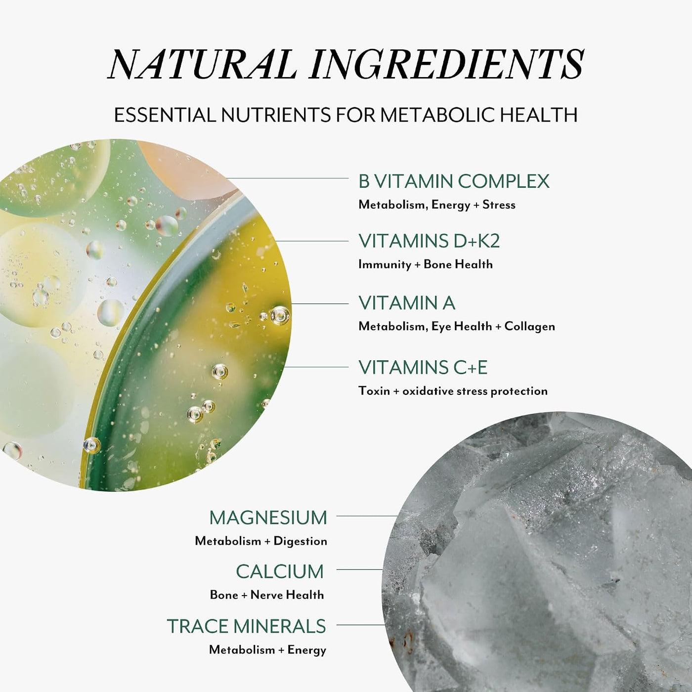 Veracity Multivitamínico para mujeres, complejo de vitamina B, magn...
