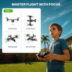 SYMA X550 RC Plane, 4CH Tiltrotor para Kids & Beginners, Stunt Flight
