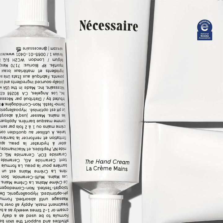 Nécessaire - La crema de manos para mujeres y hombres con 5 ceramid...