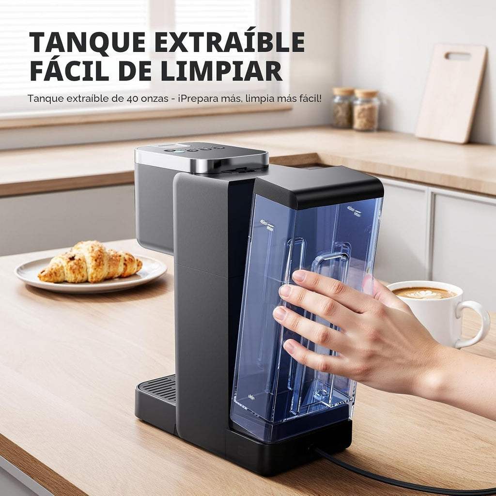Tastyle Single Serve Coffee Maker para K Cups y Grounds con 3 Brew Styles