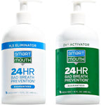 SmartMouth Enjuague bucal original activado con zinc de 2 botellas