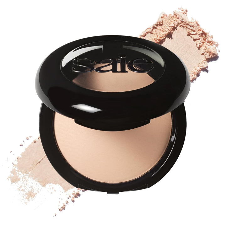 Saie Slip Tint - Polvo fijador horneado - Polvo translúcido para ma...