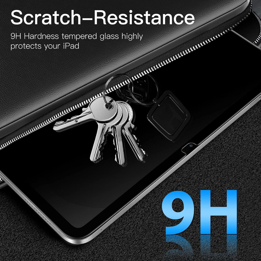 JETech Protector de pantalla de privacidad para iPad (A16) de 11ª/10ª generación (2025/2022) y funda mate con soporte para lápices