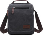 mygreen Bolso pequeño de hombro cruzado de lona para mensajero Bolso de trabajo