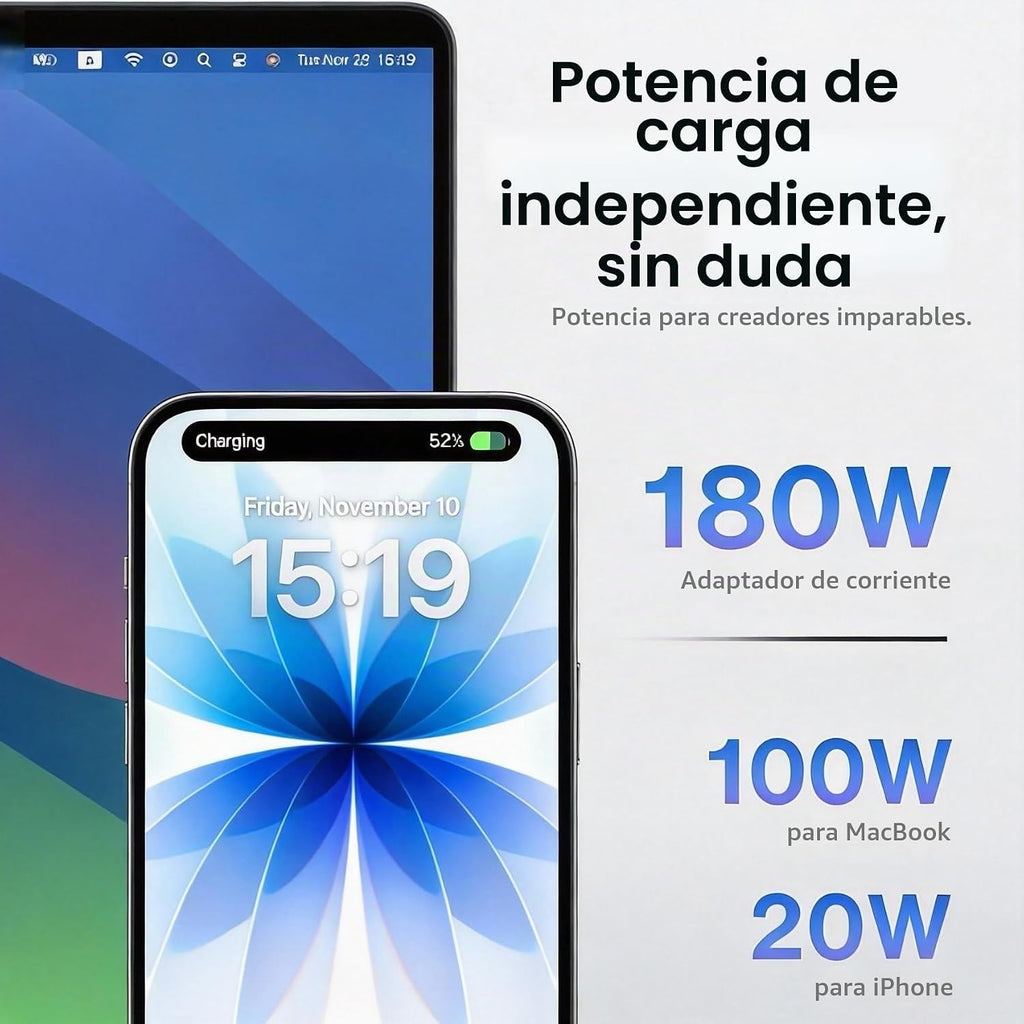 iVANKY - Estación de acoplamiento triple DisplayLink 14 en 1 para MacBook Pro/Mac Dock