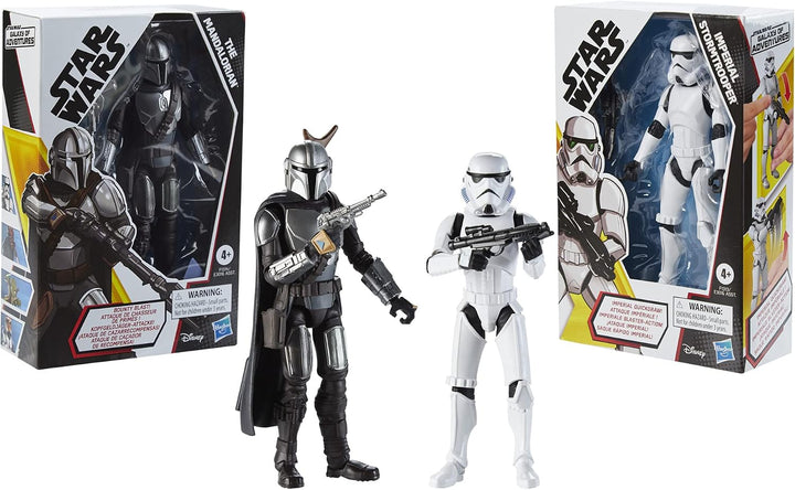 STAR WARS Galaxy of Adventures The Mandalorian - Figura a escala de...