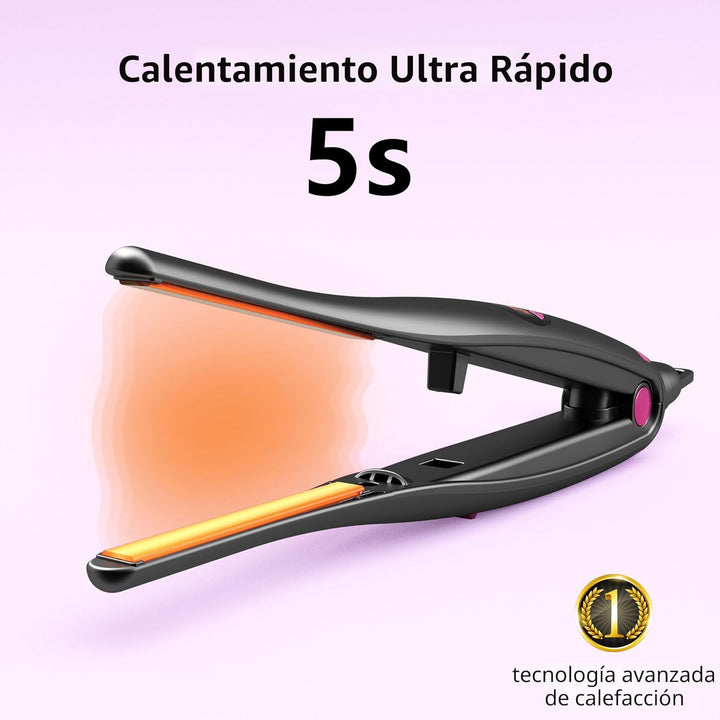 ORYNNE Planchas Pequeñas para Cabello Corto, Plancha Lápiz de Calen...