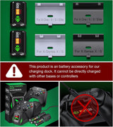 NinABXY Controller Rechargeable Battery Pack - 2X5520mWH Xbox Batte...