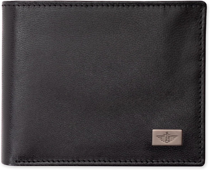 Dockers Mens piel Capacidad extra Slimfold Bifold Wallet