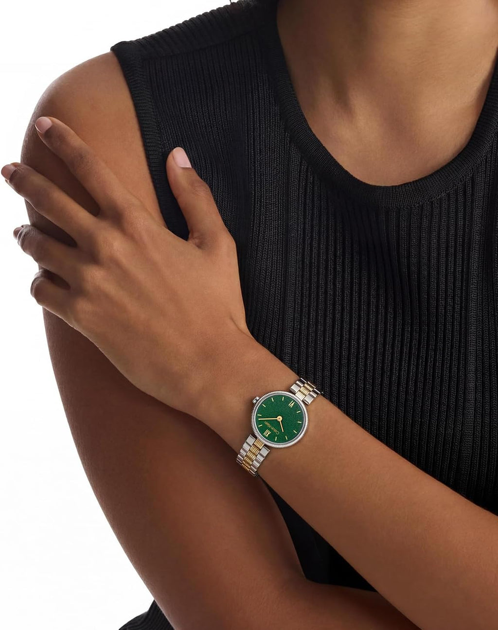 Calvin Klein Reloj de cuarzo de dos manecillas para mujer Gleam