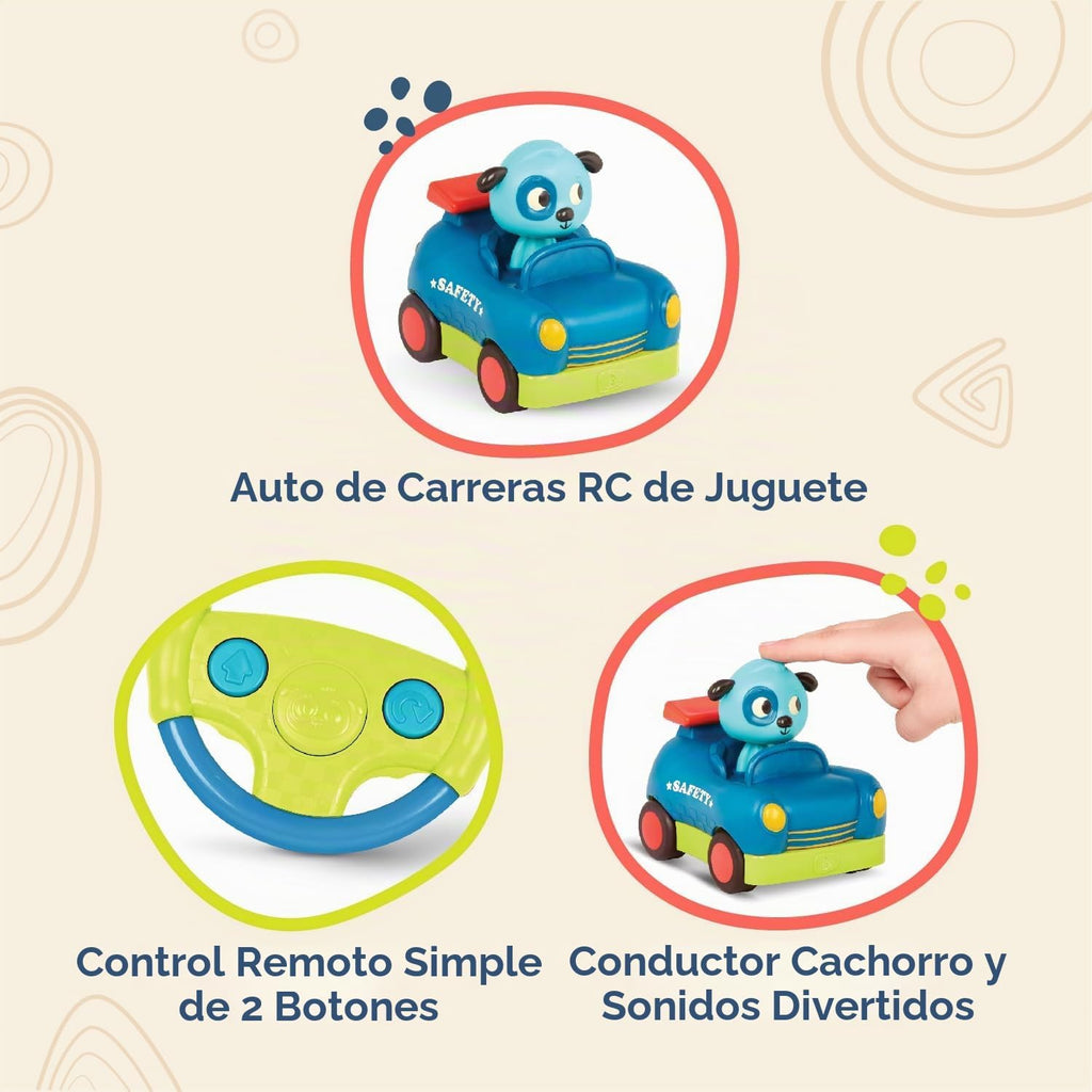 B. toys Coche de control remoto, woofer de corredores de equitación