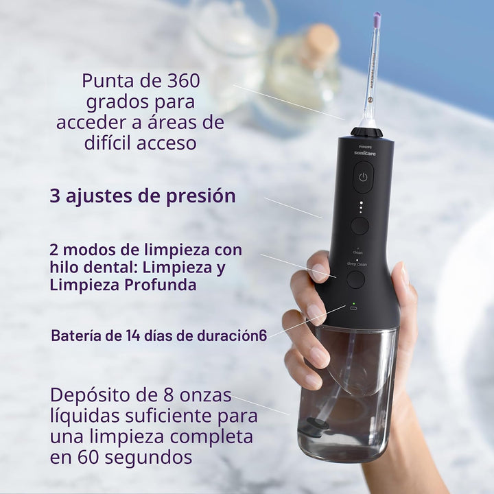 Philips Sonicare Irrigador dental inalámbrico 3000 \u2013 Irrigador...
