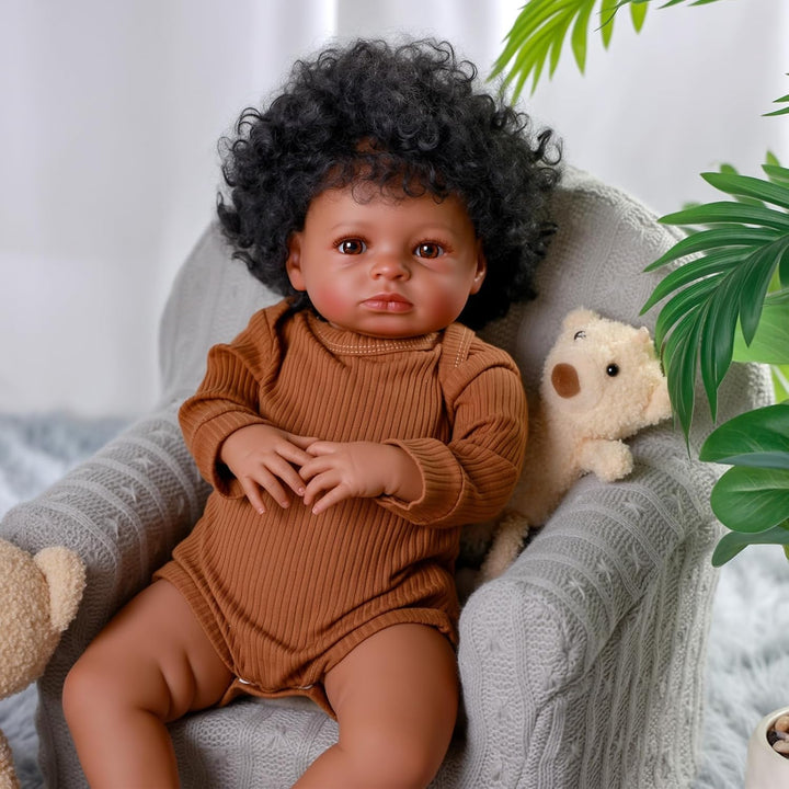 BABESIDE Muñecas realistas de bebé Reborn de 18 pulgadas, cuerpo su...