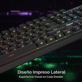 Redragon Teclado inalámbrico K526 PRO RGB para juegos, 104 teclas d...