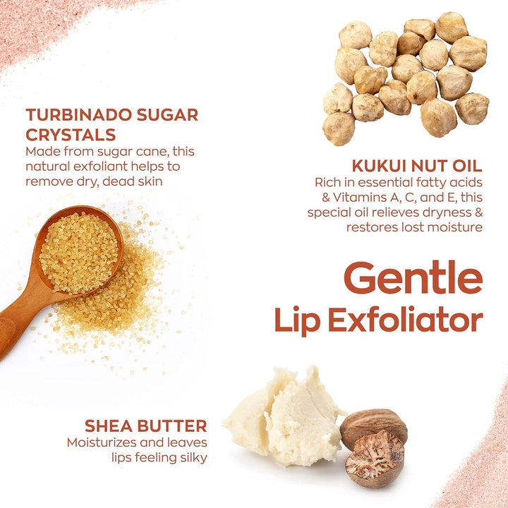 Bálsamo azucarado para labios Maui con aceite de nuez de Kukui por...